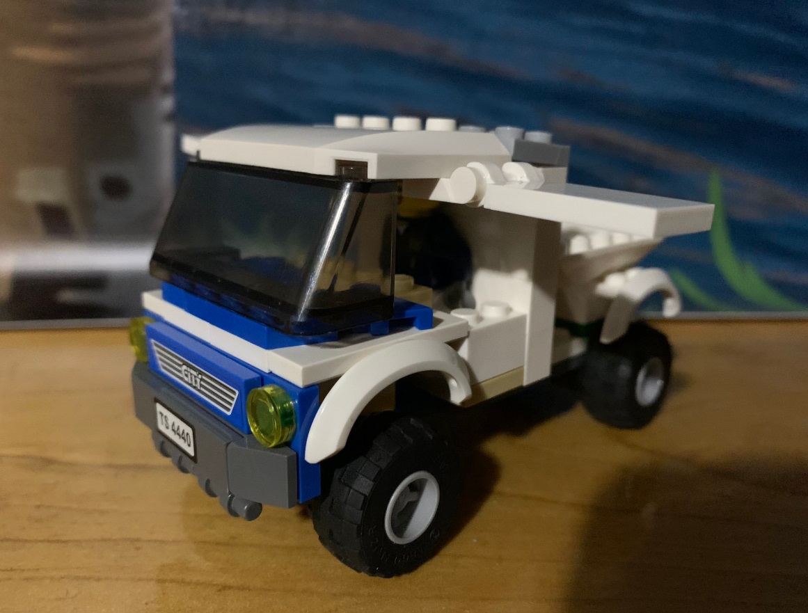 PHOTO Tesla Cybertruck Made Out Of Legos With Cyberwing Doors