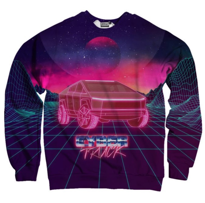 PHOTO Tesla Cybertruck Sweater