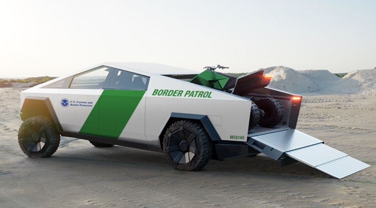 PHOTO Tesla Cybertruck US Border Patrol