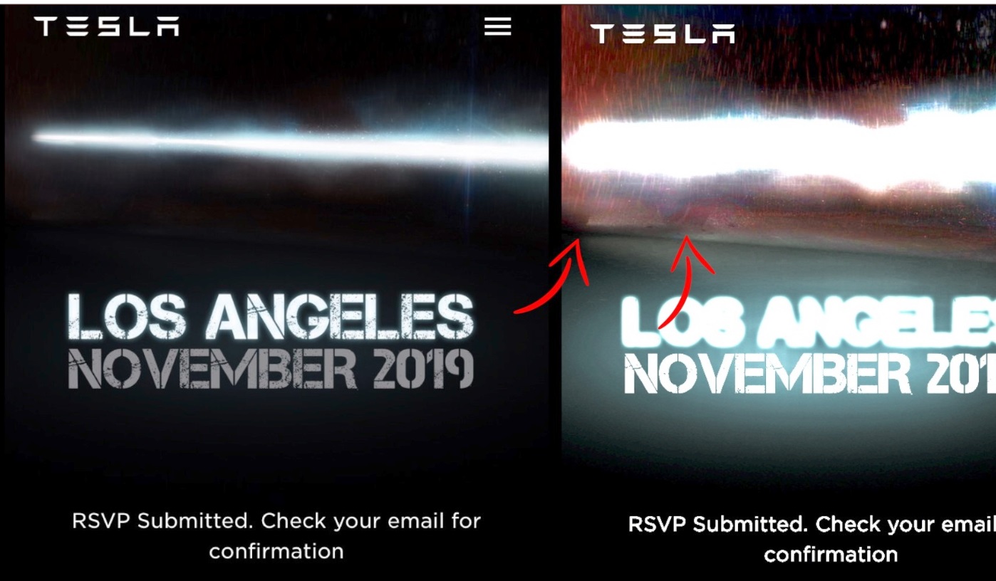 PHOTO Tesla RSVP's Had Hidden Eastereggs Within