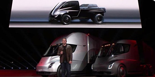 PHOTO Tesla's Future Semi-Truck