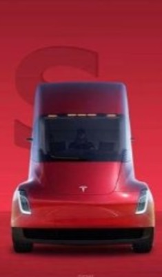 PHOTO The Tesla Cyber Semi Truck