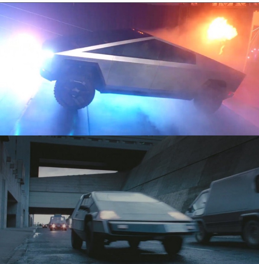 PHOTO There Was A Tesla Cybertruck In The Movie Total Recall