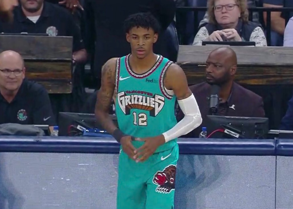 PHOTO Vancouver Grizzlies Uniforms Are SO CLEAN