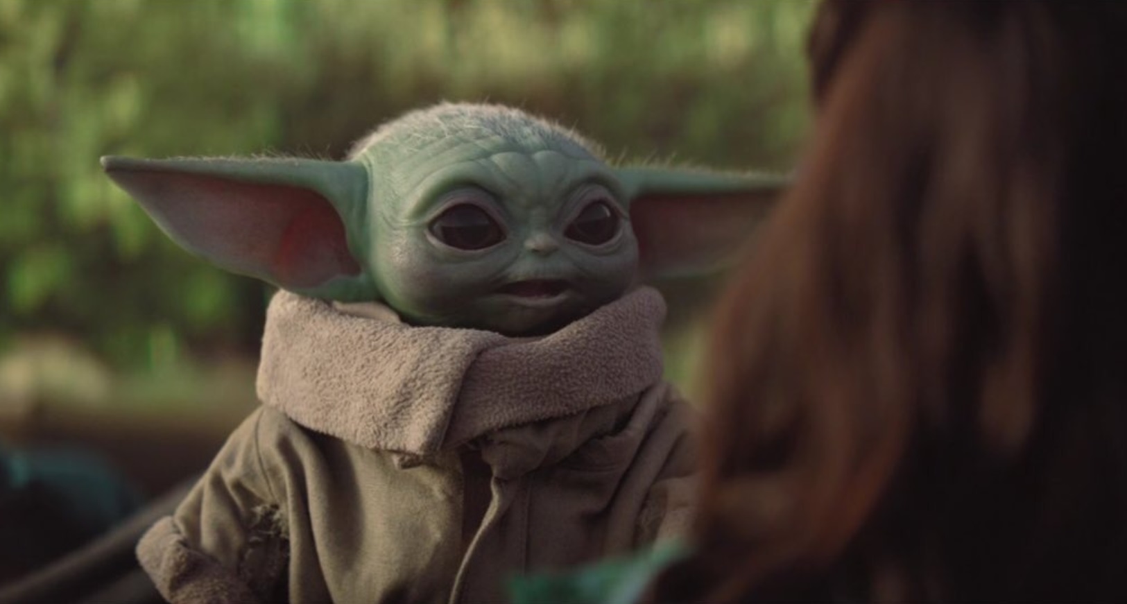 HD PHOTO Baby Yoda When He Sees Bae