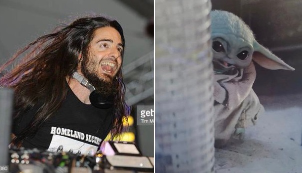 PHOTO Bassnectar As Baby Yoda Looks Exactly Like Him