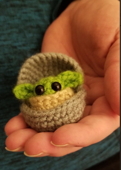 PHOOT Miniature Stiched Baby Yoda