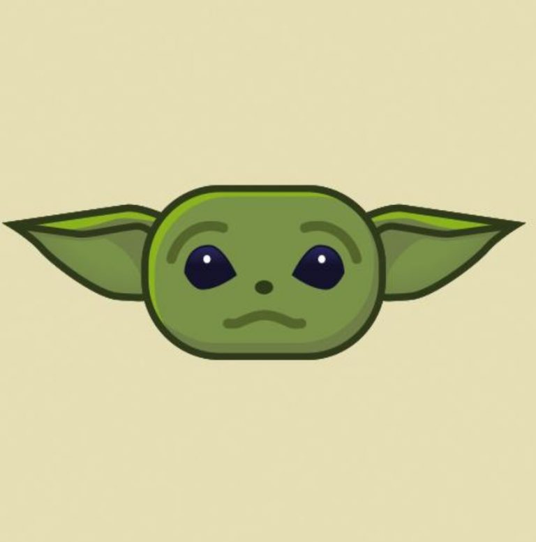 PHOTO Apple And Android Baby Yoda Emoji