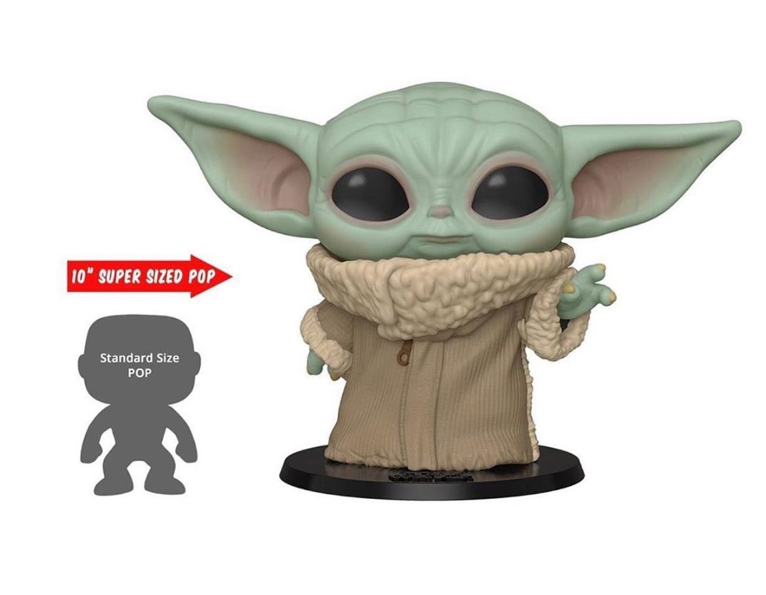 PHOTO Baby Yoda Funko Pop 10 Inches