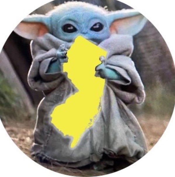 PHOTO Baby Yoda Holding The State Of New Jersey In His Hand