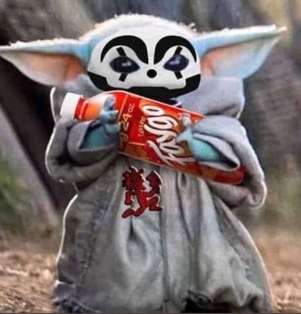 PHOTO Baby Yoda Is A Juggalo Now