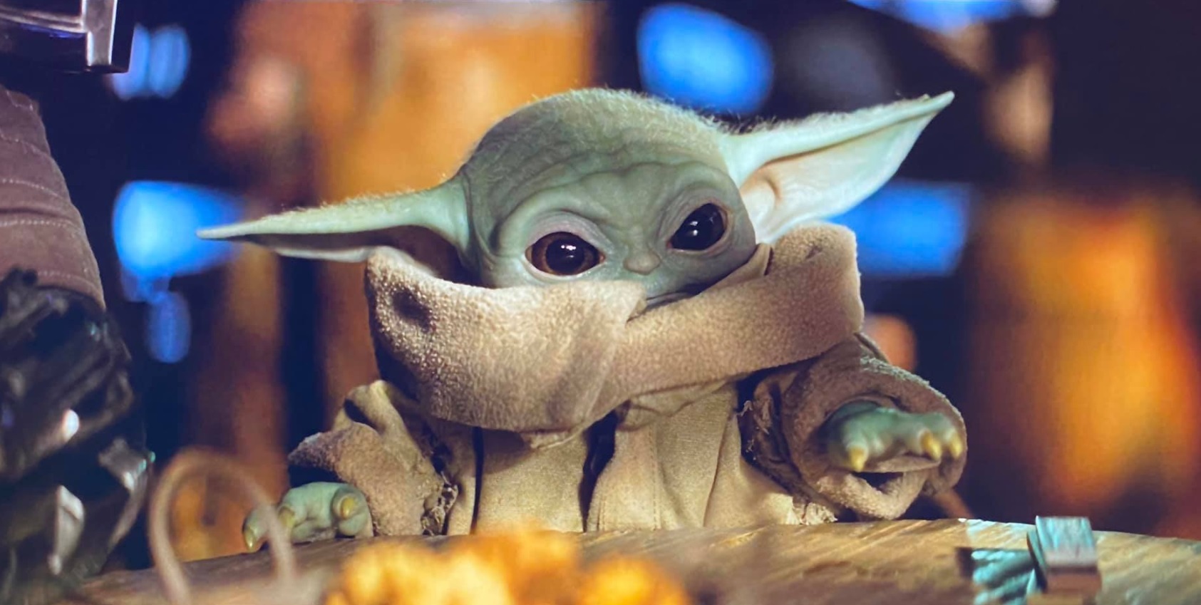 PHOTO Baby Yoda Putting Down Wagers On A Game