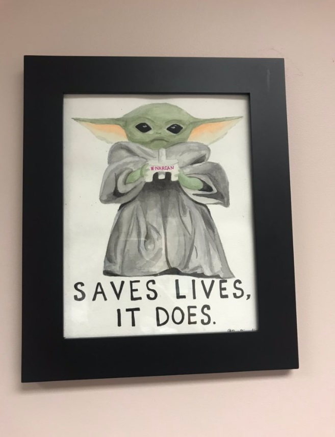 PHOTO Baby Yoda Saves Lives It Does Office Picture