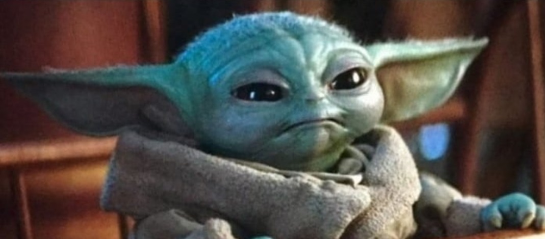 PHOTO Baby Yoda Upset Someone Else Got Their Food First