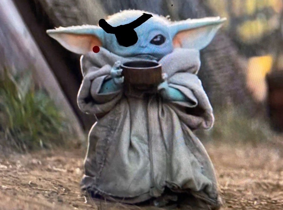 PHOTO Baby Yoda With An Eye Patch