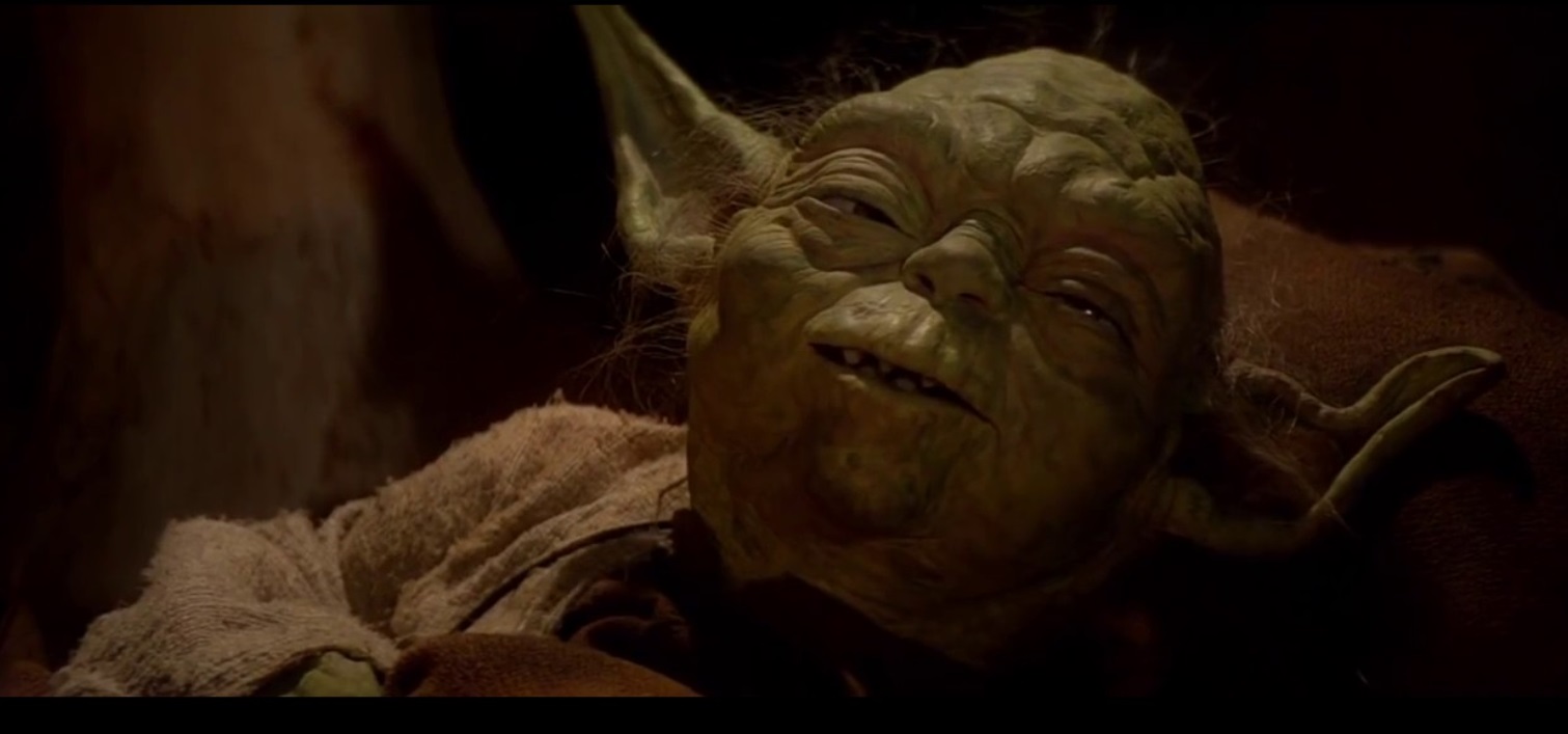 PHOTO Dying Yoda