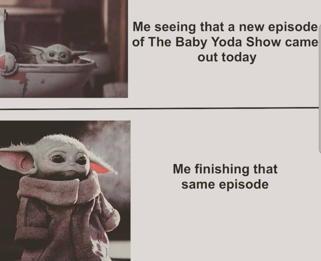 Photo Episode 7 Of The Mandalorian Ruined Christmas Baby Yoda Meme