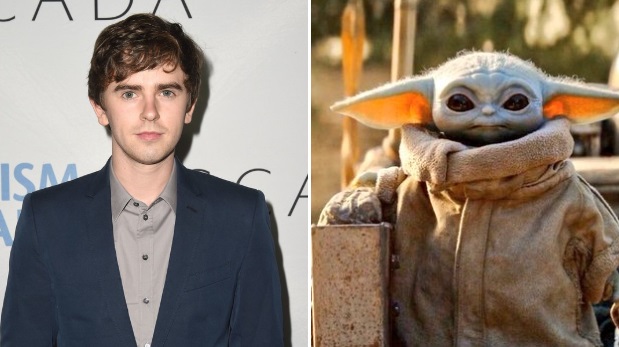 PHOTO Freddie Highmore As Baby Yoda