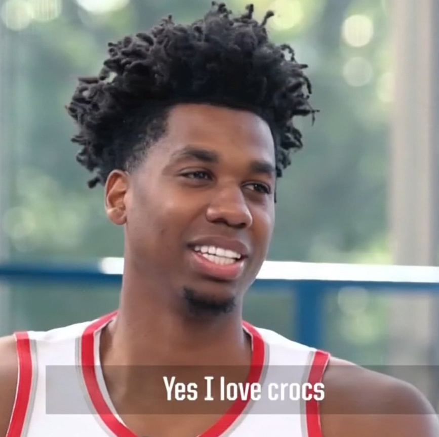 PHOTO Hassan Whiteside Looking Gay For Saying He Loves Crocs