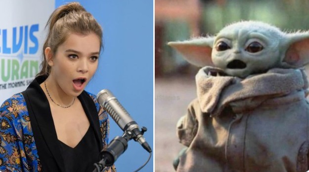 PHOTO Hotty Hailee Steinfeld Opening Her Mouth Like Baby Yoda Did