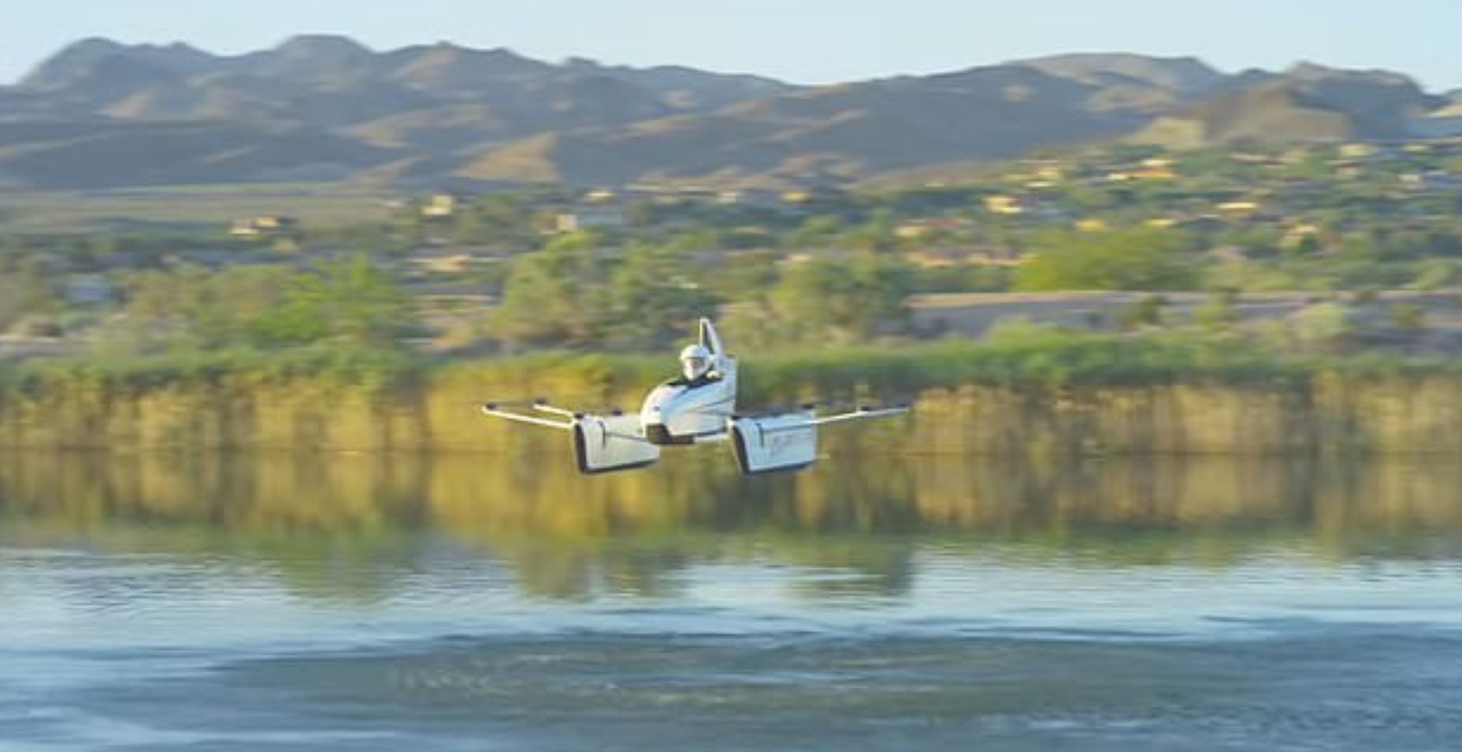 PHOTO Of Flying Car Larry Page Invented