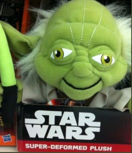 PHOTO Super Deformed Plush Star Wars Yoda