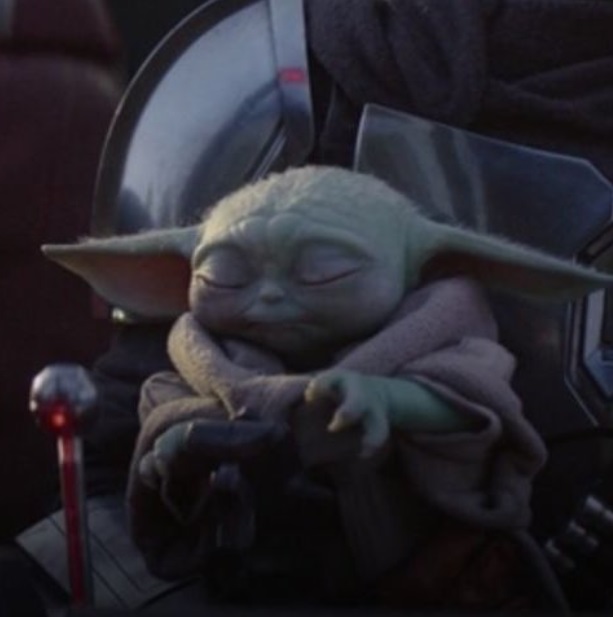 PHOTO The Face Baby Yoda Makes When He's Feeling Cuter