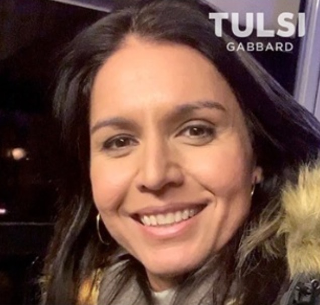 PHOTO Tulsi Gabbard Looking Like A Complete Bae With Huge Earrings On