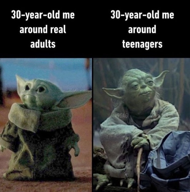 PHOTO 30 Year Old Baby Yoda Old Me Meme