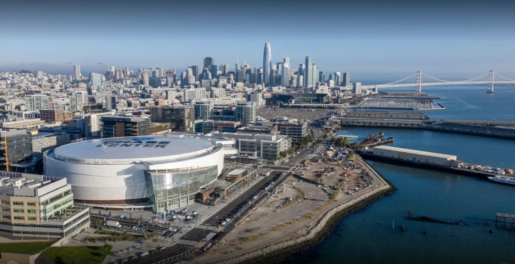 PHOTO Chase Center Is Not In Downtown San Francisco