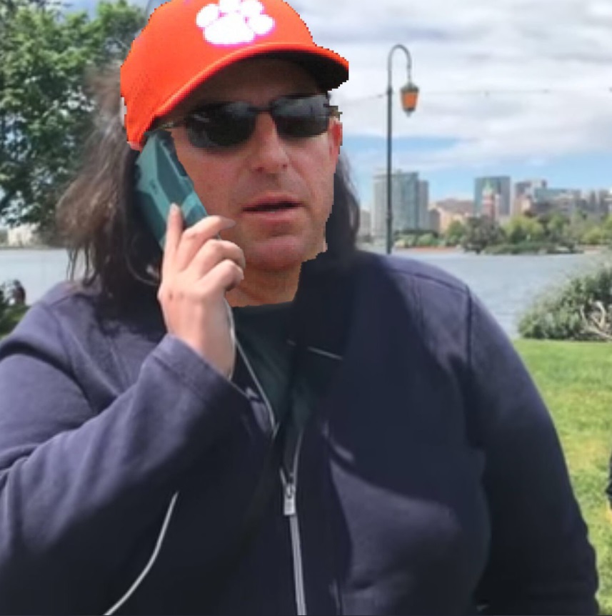 PHOTO Dabo Swinney With Trevor Lawrence's Hair