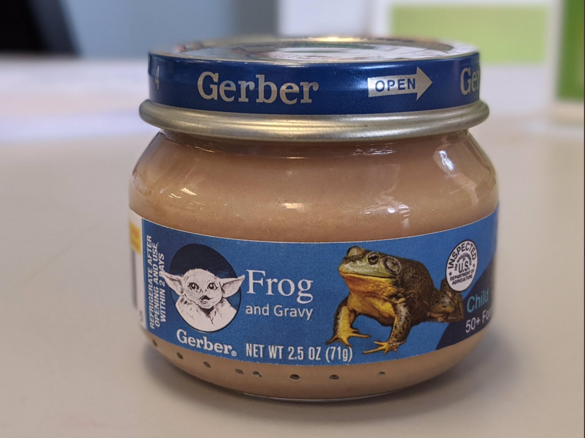 PHOTO Gerber Baby Yoda Frog And Gravy