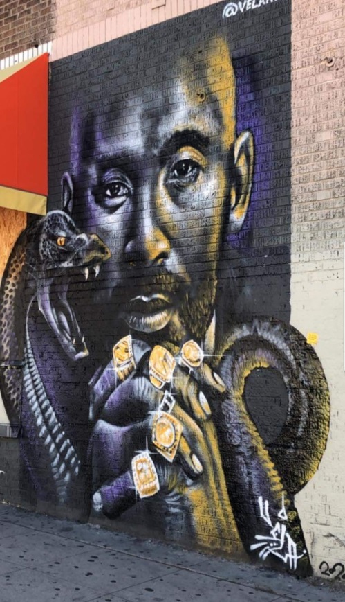 PHOTO Kobe Bryant Mural In Boyle Heights