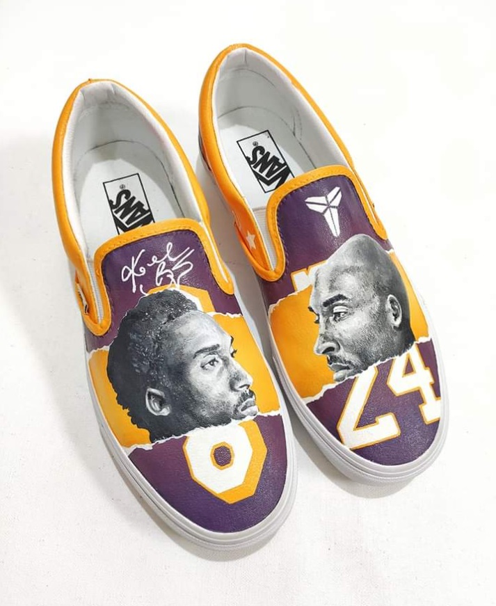 PHOTO Kobe Bryant's 8 And 24 Vans Slip-Ons