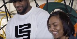 PHOTO Lebron With Delonte West's Mom
