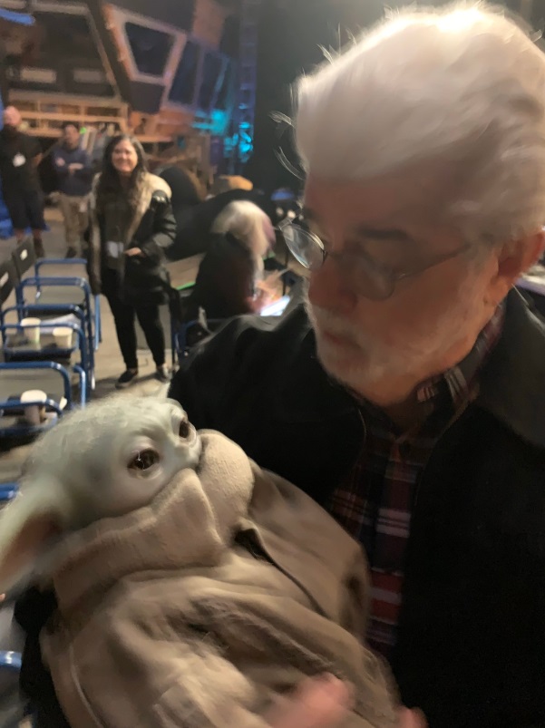 PHOTO Michael McDonald Holding Baby Yoda