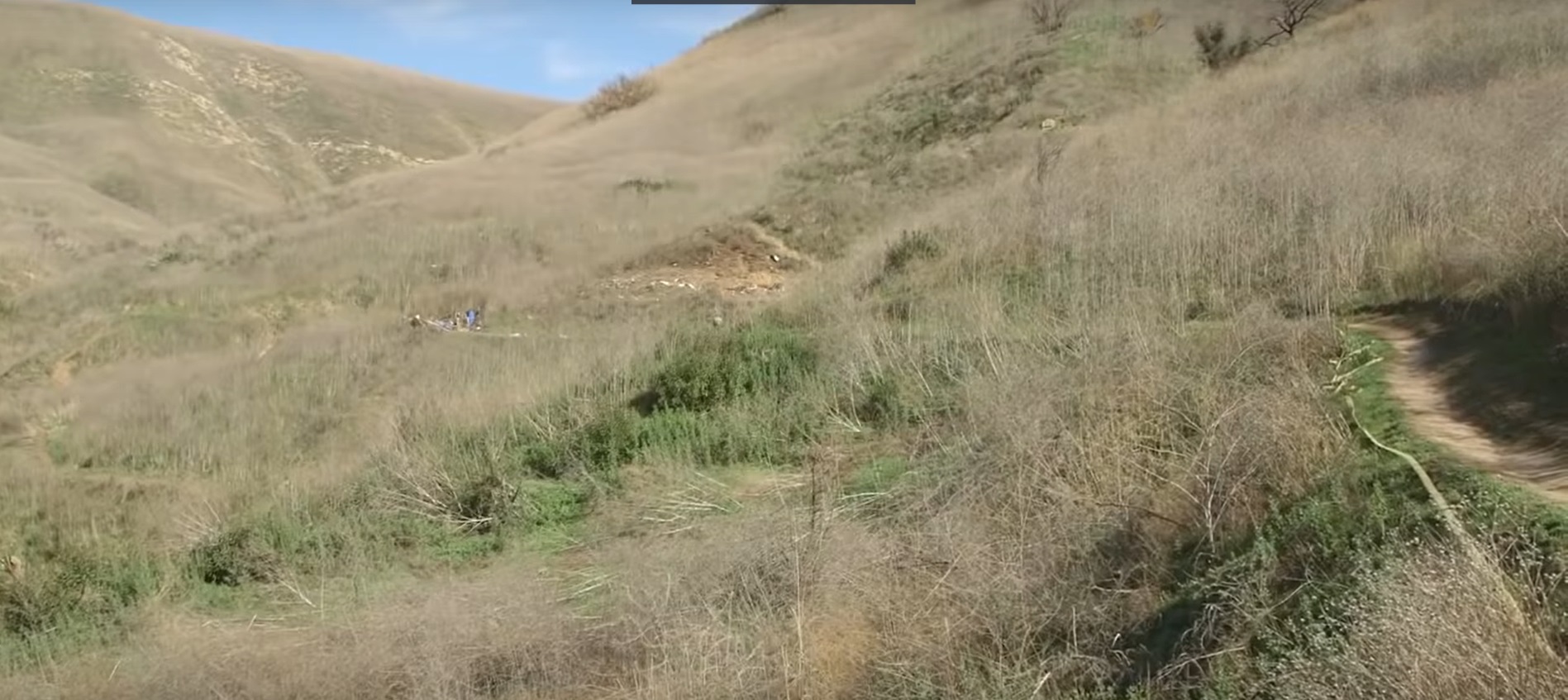 PHOTO Of How Steep The Hill In Calabasas Is Where Kobe Bryant's Helicopter Crashed