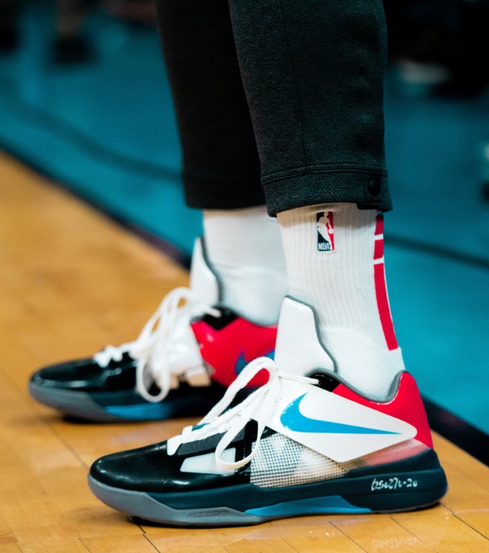 PHOTO PJ Tucker Wearing Unreleleased Nike KD 4's