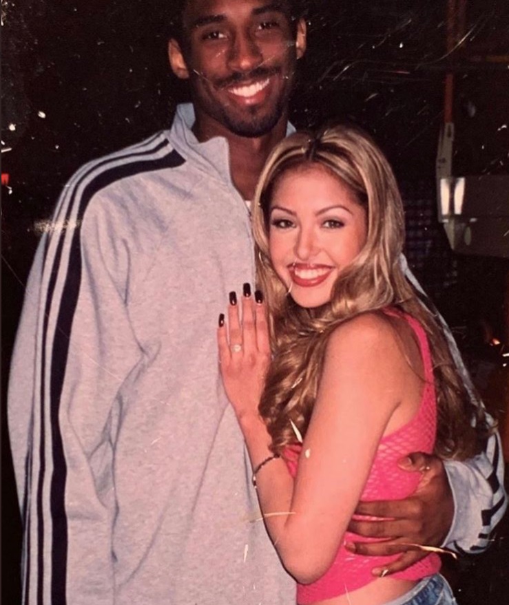 PHOTO Vanessa Bryant With Kobe When She Was 17