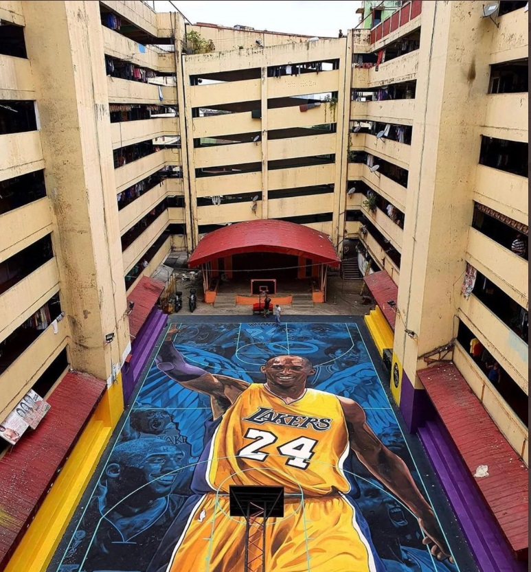 PHOTO Amazing Kobe Bryant Tribute Court In The Philippines