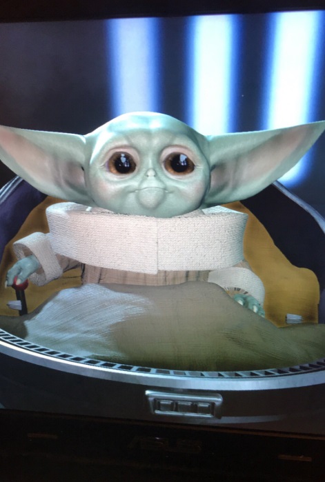 PHOTO Baby Yoda In Star Wars Battlefront 2