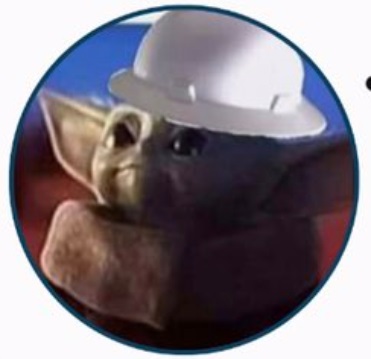 PHOTO Baby Yoda Wearing A Construction Hat