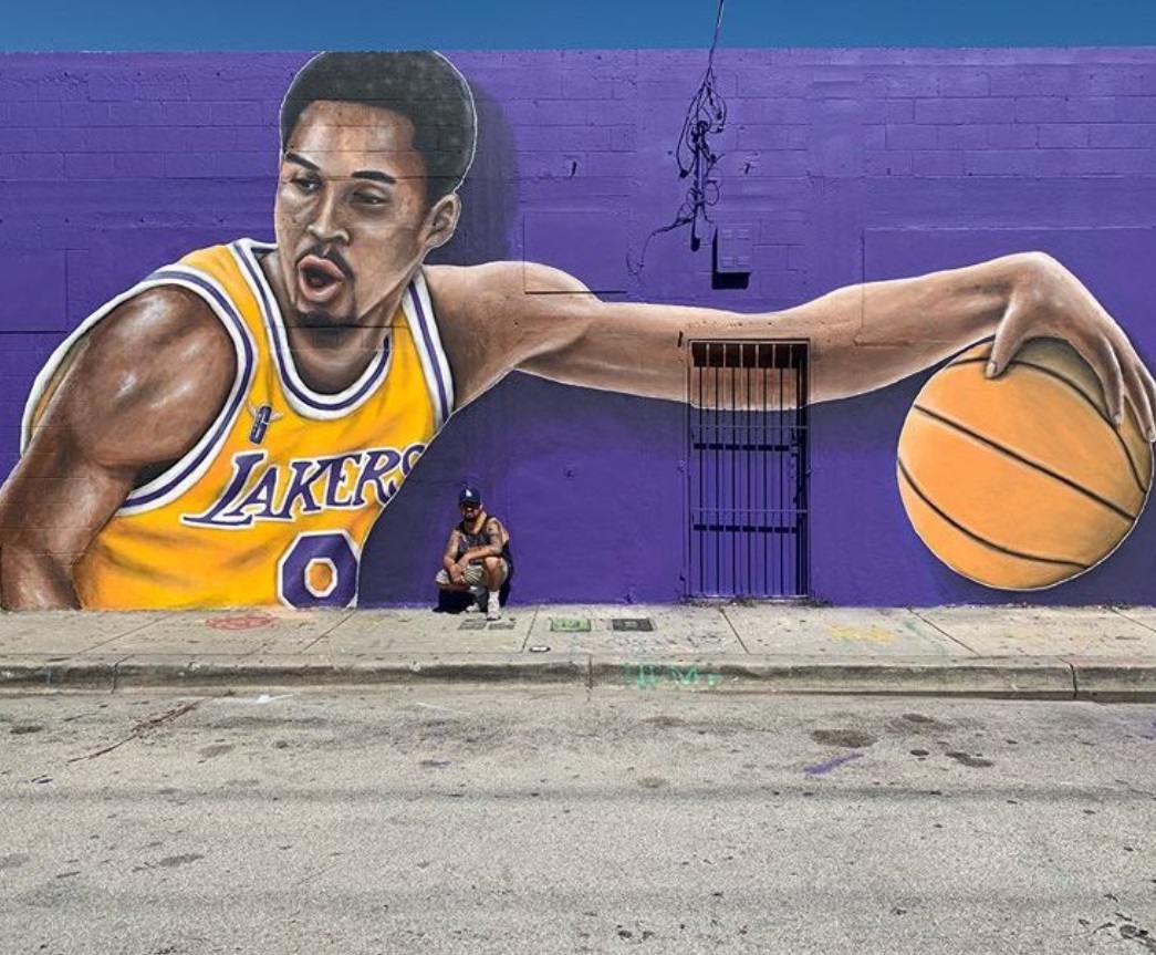 PHOTO Beautiful Kobe Bryant Mural In Miami