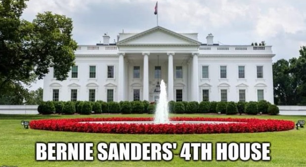 PHOTO Bernie Sanders' 4th House Is White House Meme