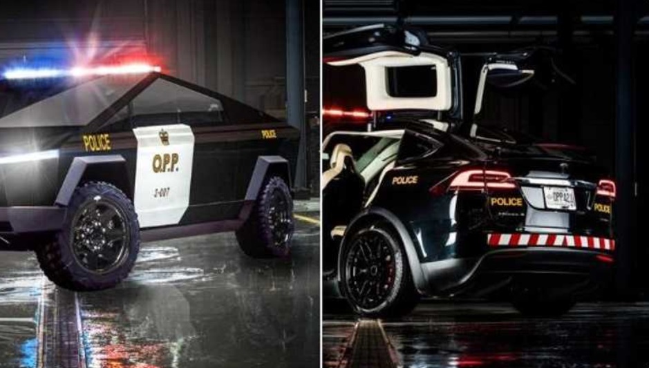 PHOTO Canadian Police Ask Elon Musk If Cybertruck Or Model X Would Be Better Police Car