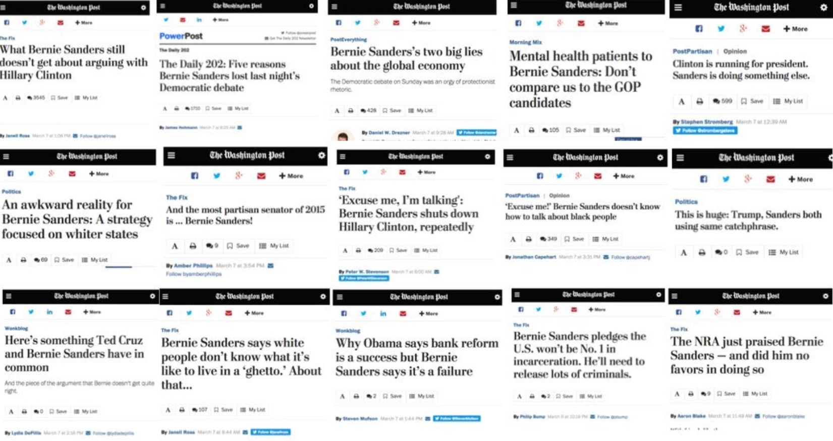 PHOTO Jeff Bezos Had Washington Post Run 16 Negative Stories On Bernie Sanders In 16 Hours