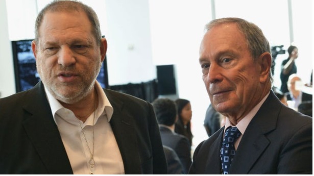 PHOTO Michael Bloomberg Praising Harvey Weinstein