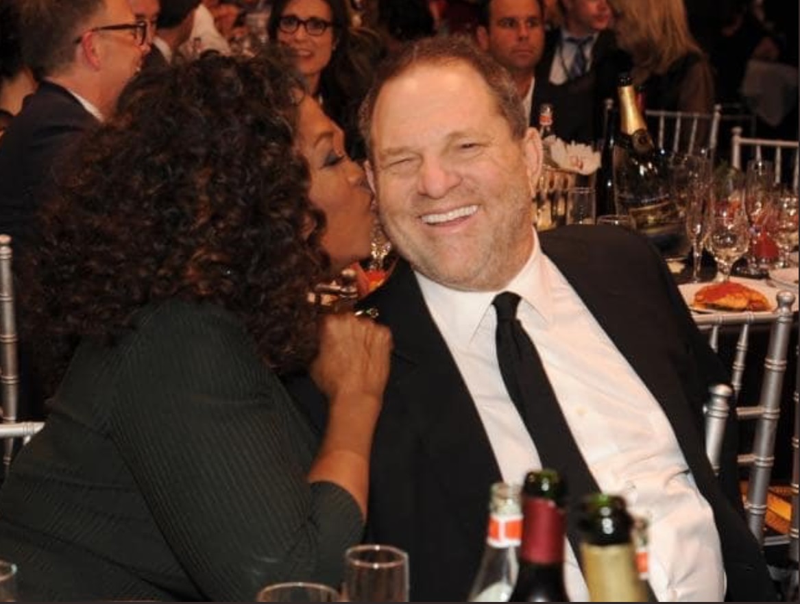 PHOTO Oprah Kissing Harvey Weinstein