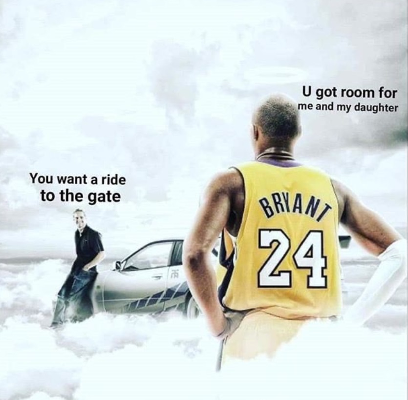 PHOTO You Want A Ride To The Gate Kobe Bryant Meme