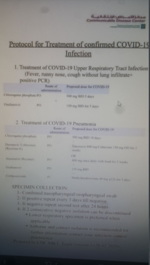 PHOTO Asia Has Been Using Chloroquine Phosphate And Zinc For Weeks To Treat Corona Virus